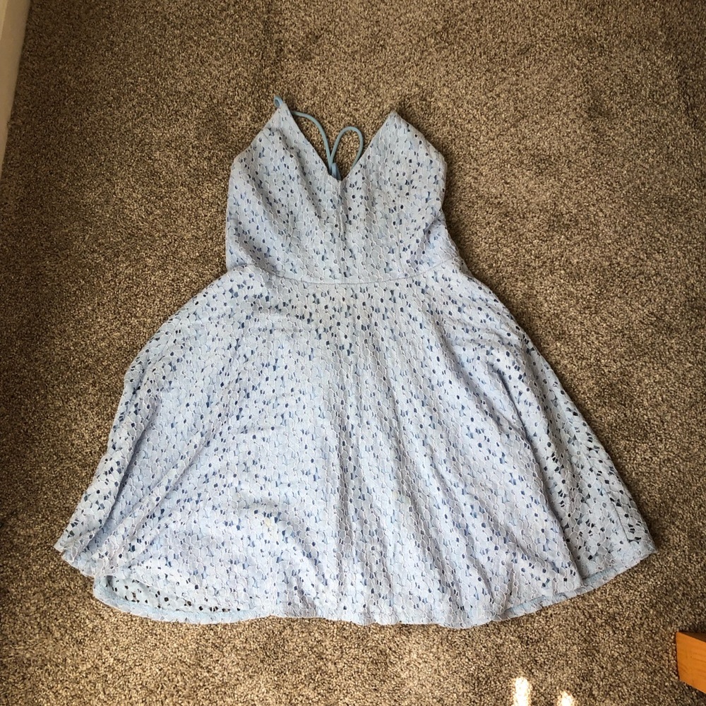 Urban Outfitters Blue Floral Dress